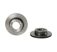 2x Disco freno ventilazione interna 09.D580.11 BREMBO per PORSCHE BOXSTER