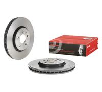 2x Disco freno ventilazione interna 09.D608.11 BREMBO per OPEL