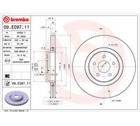 BREMBO Discofreno 09E09711