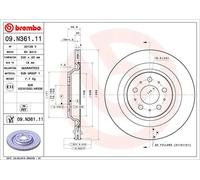 BREMBO 09.N361.11 Disco freno