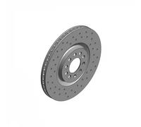 2x Disco freno ventilazione interna 100.1240.52 ZIMMERMANN per SEAT VW AUDI