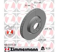 ZIMMERMANN 100.3377.20 Disco freno