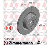 ZIMMERMANN 150.2945.20 Disco freno per BMW