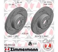 ZIMMERMANN 150.2951.53 Disco freno