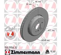 ZIMMERMANN 150.2956.32 Disco freno
