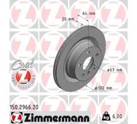 ZIMMERMANN 150.2966.20 Disco freno