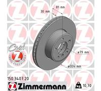 ZIMMERMANN 150.3407.20 Disco freno