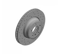 ZIMMERMANN Disco freno 150.3408.52 Ø348 mm ventilazione interna forato per BMW