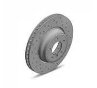 2 Zimmermann Dischi Freno Sportivo Frontale per BMW 3er E90 X1