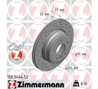 ZIMMERMANN 150.3464.52 Disco freno