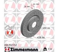 ZIMMERMANN 200.2527.52 Disco freno