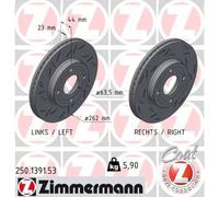 ZIMMERMANN 250.1391.53 Disco freno