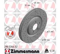 ZIMMERMANN 290.2264.52 Disco freno