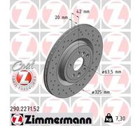ZIMMERMANN 290.2271.52 Disco freno