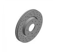 2x Disco freno ventilazione interna 380.2168.52 ZIMMERMANN per MITSUBISHI
