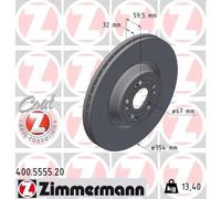 ZIMMERMANN 400.5555.20 Disco freno