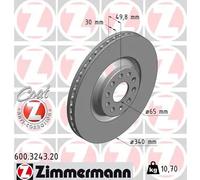 ZIMMERMANN 600.3243.20 Disco freno