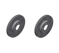 2x Disco freno ventilazione interna 600.3259.53 ZIMMERMANN per SEAT VW AUDI
