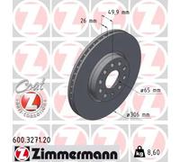ZIMMERMANN 600.3271.20 Disco freno