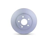 2x Disco freno ventilazione interna 8DD 355 129-531 HELLA per MERCEDES-BENZ