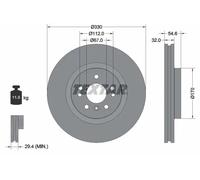 TEXTAR 92150605 Disco freno
