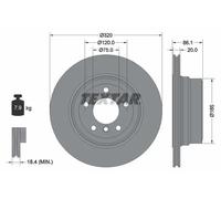 TEXTAR 92202003 Disco freno