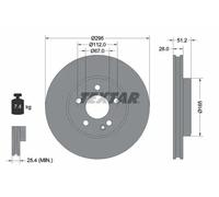 TEXTAR 92241603 Disco freno