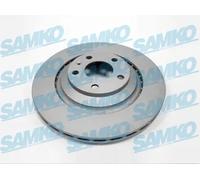 2x Disco freno ventilazione interna A1009VR SAMKO per AUDI A6 C6 Avant A6 C6