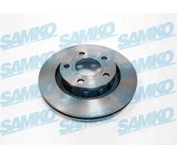 2x Disco freno ventilazione interna A1036V SAMKO per AUDI A8 D2 A6 C5
