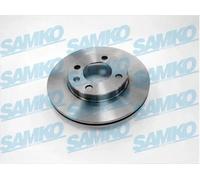 LPR Brakes Coppia dischi freno A1071V a ventilazione interna – per Audi, VW, Seat