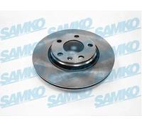2x Disco freno ventilazione interna A1491V SAMKO per AUDI VW SEAT