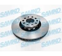 2x Disco freno ventilazione interna A1511V SAMKO per AUDI V8 100 C4 Tre volumi