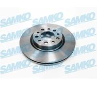2x Disco freno ventilazione interna A2005V SAMKO per ALFA ROMEO 159 SPIDER BRERA