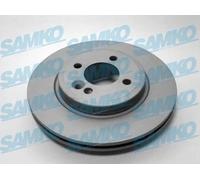 2x Disco freno ventilazione interna B2008VR SAMKO per MINI MINI MINI Cabriolet