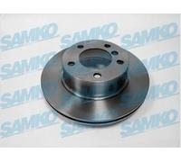 2x Disco freno ventilazione interna B2013V SAMKO per BMW 1