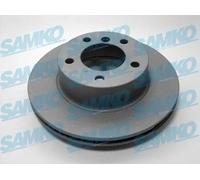 2x Disco freno ventilazione interna B2013VR SAMKO per BMW 1