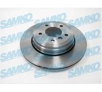 2x Disco freno ventilazione interna B2016V SAMKO per BMW 5 5 Touring 6