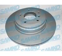 2x Disco freno ventilazione interna B2016VR SAMKO per BMW 5 5 Touring 6