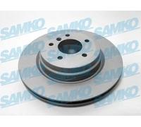 2x Disco freno ventilazione interna B2023VR SAMKO per BMW 3 Touring X1 3 3 Coupé