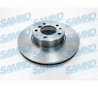 2x Disco freno ventilazione interna B2029V SAMKO per BMW 5 5 Touring