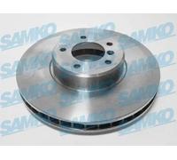 2x Disco freno ventilazione interna B2036V SAMKO per BMW 5 Touring 5 6