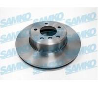 2x Disco freno ventilazione interna B2037V SAMKO per BMW 5 5 Touring 6 Cabriolet