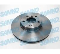 2x Disco freno ventilazione interna B2050V SAMKO per BMW X5 X6