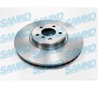2x Disco freno ventilazione interna B2052V SAMKO per BMW X5 X6
