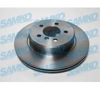 2x Disco freno ventilazione interna B2074V SAMKO per BMW 5 5 Touring