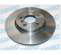 2x Disco freno ventilazione interna B2077V SAMKO per MINI BMW