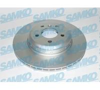 2x Disco freno ventilazione interna B2098VBR SAMKO per BMW 3 4 Cabriolet 4 Coupé