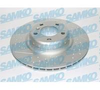2x Disco freno ventilazione interna B2104VBR SAMKO per BMW 1 3 3 Touring 2 Coupé