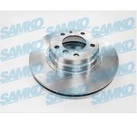 2x Disco freno ventilazione interna B2411V SAMKO per BMW 7