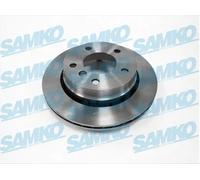 2x Disco freno ventilazione interna B2431V SAMKO per BMW 3 3 Coupé 3 Touring